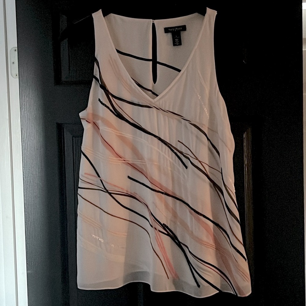 WHBM Sequin Tank
